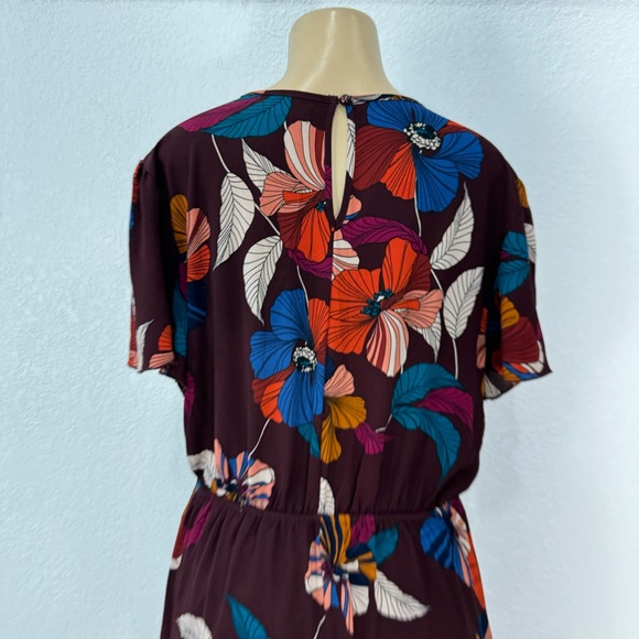 Maurice’s Missy modest wrap dresses multicolor maxi dress size XXL - Picture 6 of 16